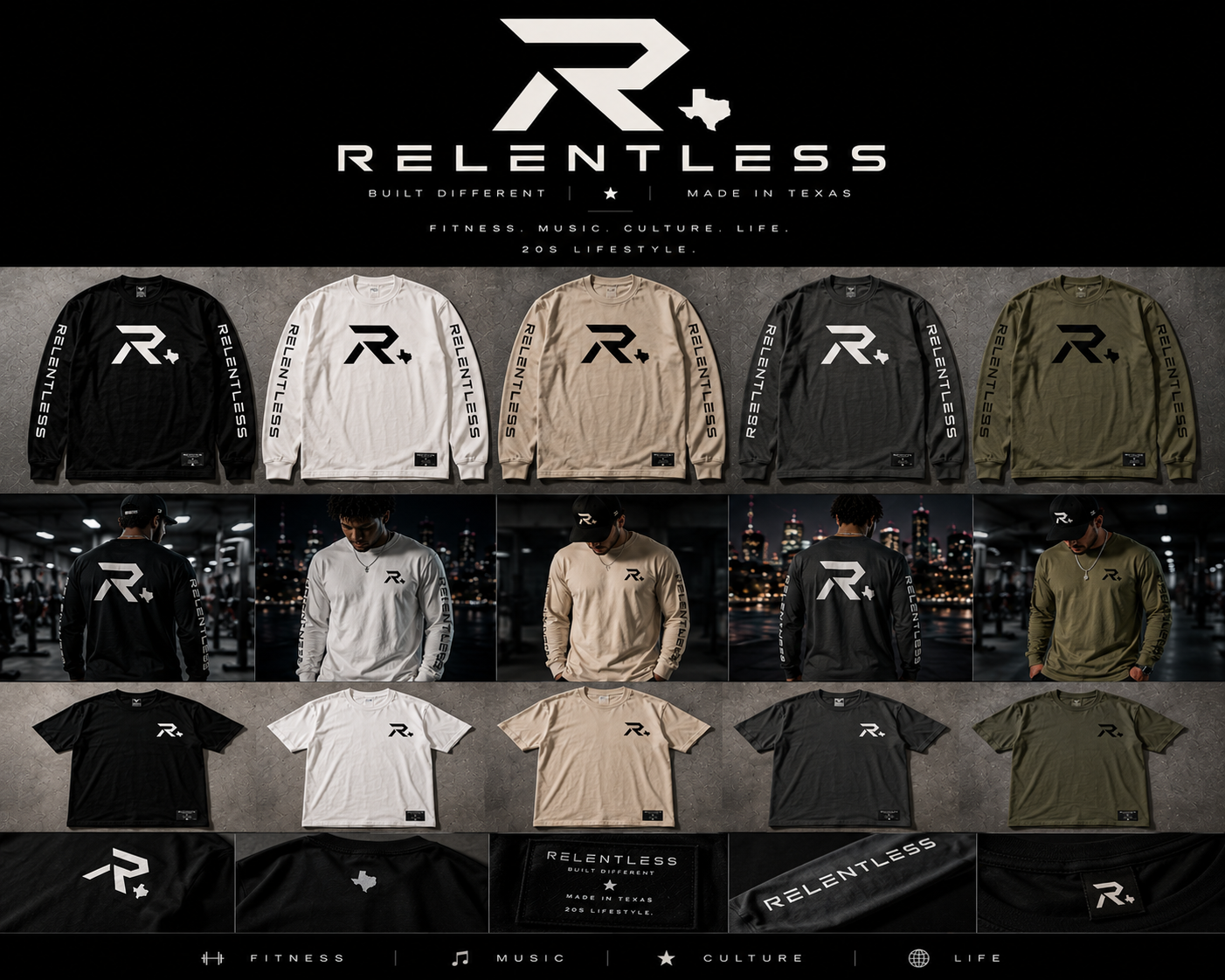 Relentless long sleeve collection board